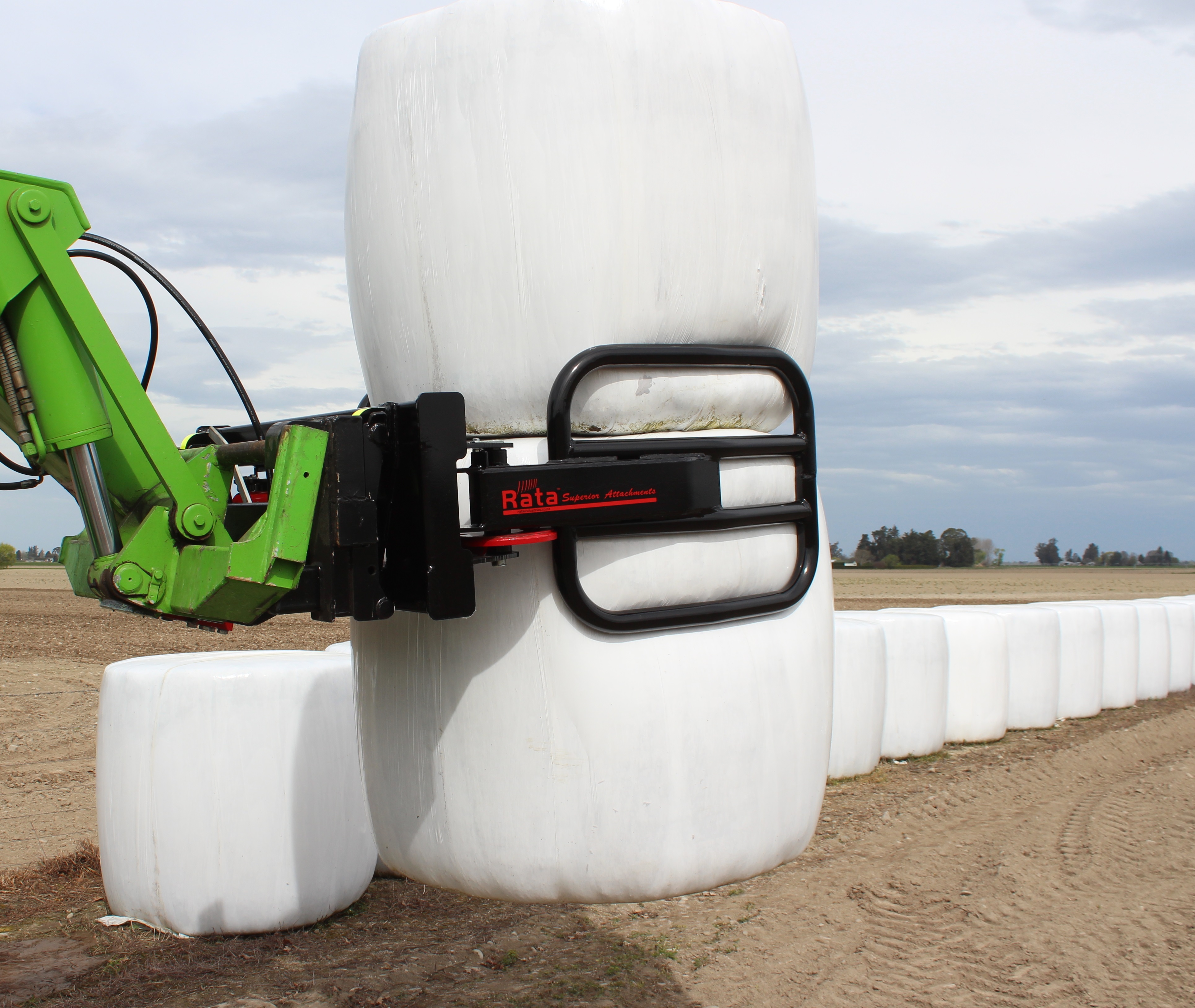 How To Stack and Handle Silage Bales